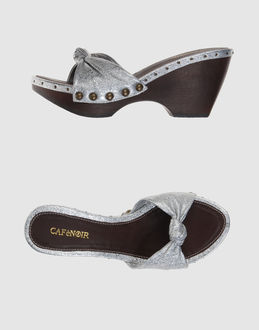 Cafe'noir chaussures semelles compens&eacute;es