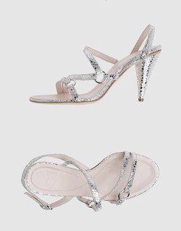 SERGIO ROSSI CALZATURE Sandali con tacco su YOOX.COM