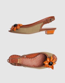 CHEAP & CHIC MOSCHINO CALZATURE Sandali con tacco su YOOX.COM