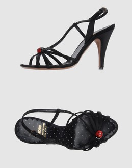 CHEAP & CHIC MOSCHINO CALZATURE Sandali con tacco su YOOX.COM