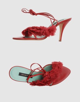 SERGIO ROSSI CALZATURE Sandali con tacco su YOOX.COM