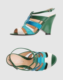 SERGIO ROSSI CALZATURE Sandali con tacco su YOOX.COM