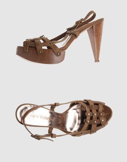 Luca valentini chaussures sandales à talons