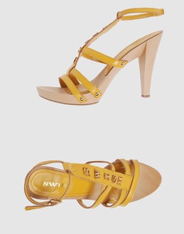 SWISH CALZATURE Sandali con tacco su YOOX.COM