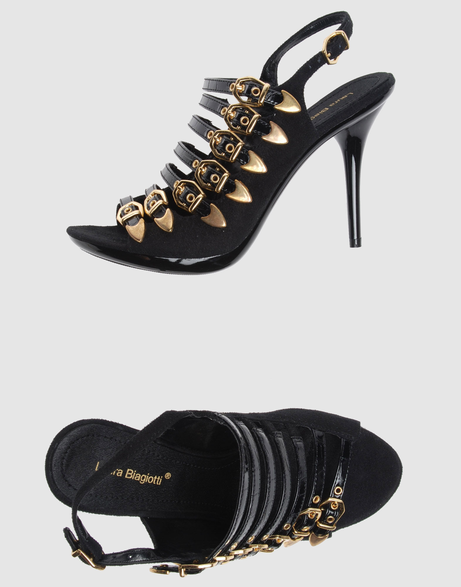 LAURA BIAGIOTTI Women - Footwear - High-heeled sandals LAURA BIAGIOTTI on YOOX from yoox.com