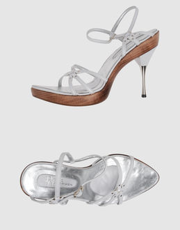 DAVID ACKERMAN CALZATURE Sandali con tacco su YOOX.COM