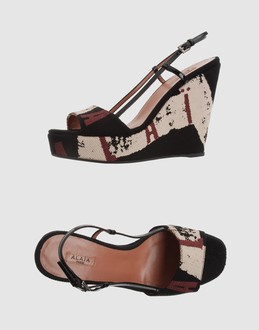ALAIA FOOTWEAR Wedges on YOOXCOM