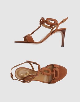 VALENTINO GARAVANI CALZATURE Sandali con tacco su YOOX.COM