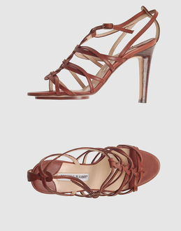 MANOLO BLAHNIK - Women - FOOTWEAR - High-heeled sandals on YOOX.COM