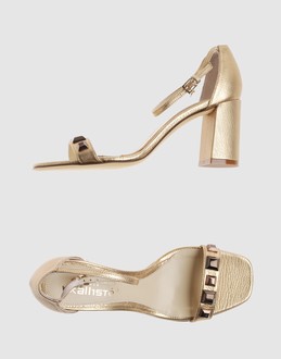 KALLISTE CALZATURE Sandali con tacco su YOOX.COM