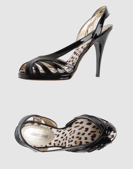 ROBERTO CAVALLI CALZATURE Sandali con tacco su YOOX.COM