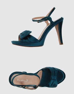 KRISTINA TI CALZATURE Sandali con tacco su YOOX.COM