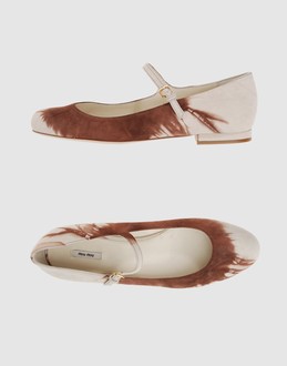MIU MIU - Women - FOOTWEAR - Ballet flats on YOOX.COM