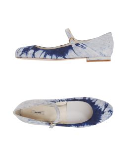 MIU MIU Women - Footwear - Ballet flats MIU MIU on YOOX :  miu footwear yoox women