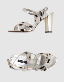 Dolce & gabbana chaussures sandales &agrave; talons