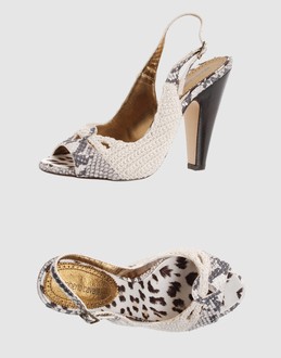 ROBERTO CAVALLI CALZATURE Sandali con tacco su YOOX.COM
