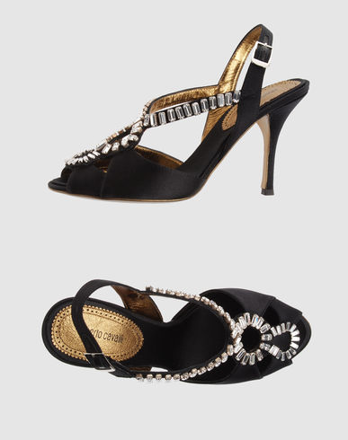ROBERTO CAVALLI Women - Footwear - High-heeled sandals ROBERTO CAVALLI on YOOX  Stylehive BM #457542 from yoox.com