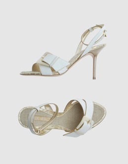 CLAUDIO MERAZZI CALZATURE Sandali con tacco su YOOX.COM