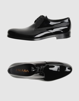 Prada chaussures chaussures à lacet
