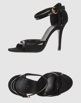 Gucci chaussures sandales à talons