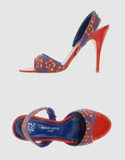 SCORAH PATTULLO CALZATURE Sandali con tacco su YOOX.COM