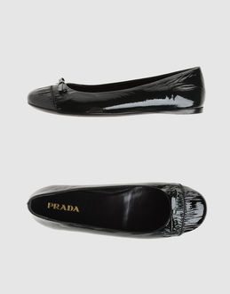 PRADA - Women - FOOTWEAR - Ballet flats on YOOX.COM