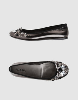 PRADA - FOOTWEAR - Ballet flats - on YOOX.COM