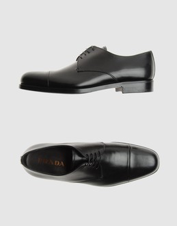 Prada chaussures chaussures &agrave; lacet 
