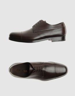 Prada chaussures chaussures &agrave; lacet 