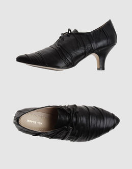 All Black Laced Shoes