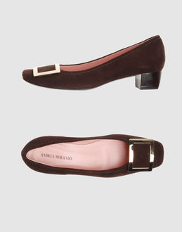 ANDREA MORANDO - Women - FOOTWEAR - Closed-toe slip-ons  on YOOX.COM