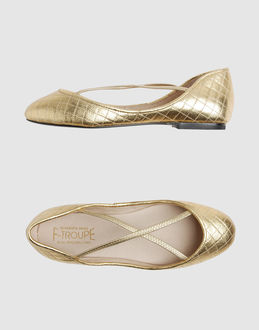 F-troupe chaussures ballerines