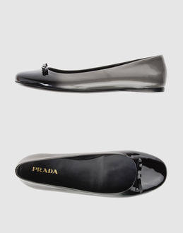 PRADA - Women - FOOTWEAR - Ballet flats on YOOX.COM
