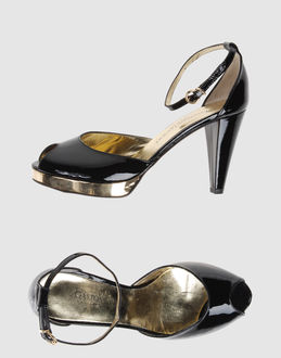 Gastone lucioli chaussures sandales &agrave; talons