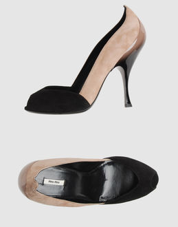 MIU MIU - Women - FOOTWEAR - Closed-toe slip-ons on YOOX.COM