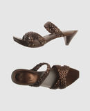 NOW CALZATURE Sandali con tacco su YOOXCOM