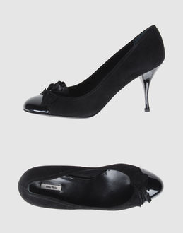 MIU MIU - Women - FOOTWEAR - Closed-toe slip-ons on YOOX.COM