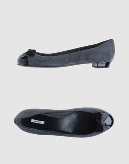 MIU MIU - FOOTWEAR - Ballet flats - on YOOX.COM