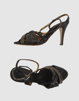 ROBERTO CAVALLI - FOOTWEAR - High-heeled sandals - on YOOX.COM