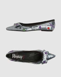 REPLAY - CHAUSSURES - Ballerines - sur YOOX.COM