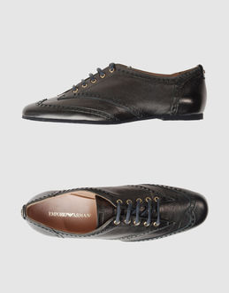 EMPORIO ARMANI - FOOTWEAR - Laced shoes - on YOOX.COM