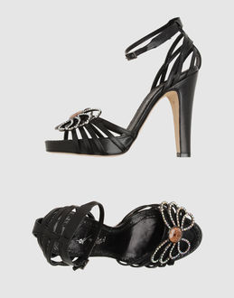 AMULETI J - FOOTWEAR - High-heeled sandals - on YOOX.COM