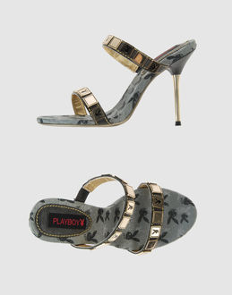 PLAYBOY - FOOTWEAR - High-heeled sandals - on YOOX.COM