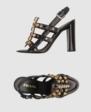PRADA - CALZATURE - Sandali con tacco