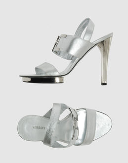 VERSACE - FOOTWEAR - High-heeled sandals - on YOOX.COM