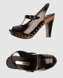 EMPORIO ARMANI - CALZATURE - Sandali con tacco