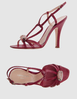 ALBERTA FERRETTI FOOTWEAR High heeled sandals on YOOXCOM