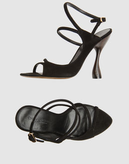 DESIGNER SANDALS DONNA KARAN - Women - FOOTWEAR - High-heeled sandals on YOOX.COM