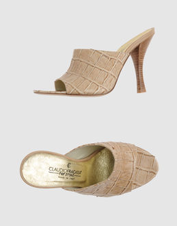 Sandalen mit Absatz - CLAUDIO FRACASSA - BEI YOOX.COM