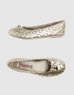 100 FOOTWEAR Ballet flats on YOOXCOM